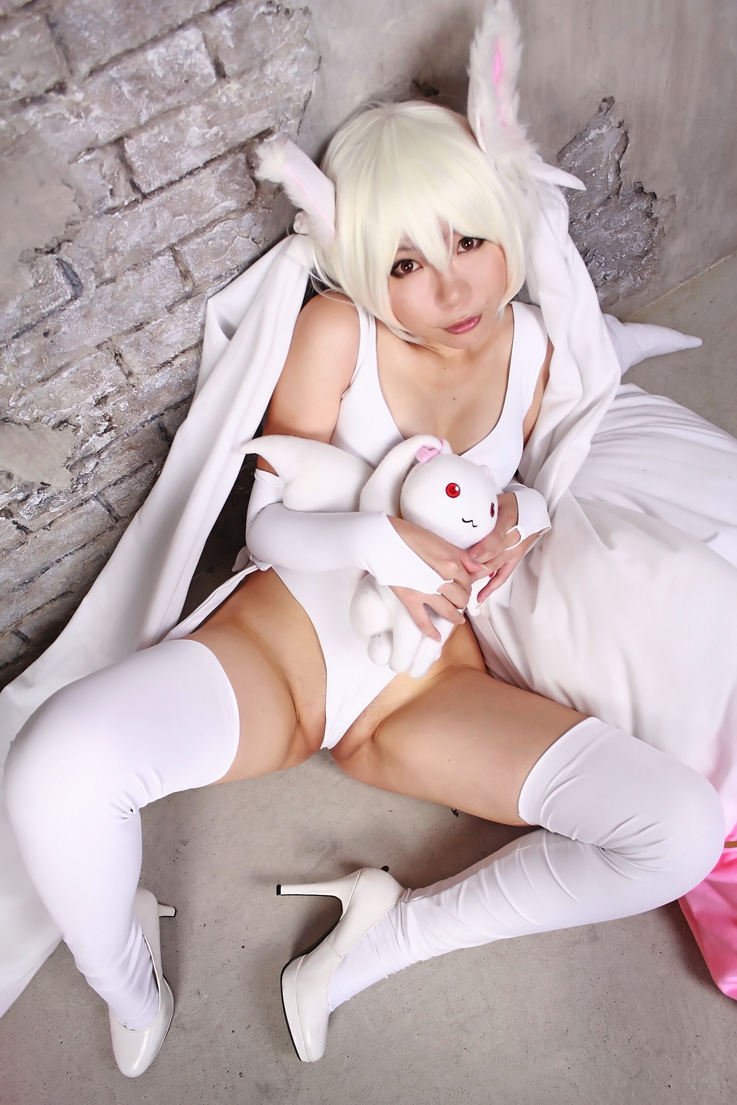 [Cosplay] Mahou Shoujo Madoka Magika - Kyubey hot cosplay Part.4